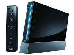 Nintendo Wii Console Black (Model RVL-001, 2 Wiimotes & 2 Nunchuk, Sensor Bar, Composite & Power Cables, Wii Sports)